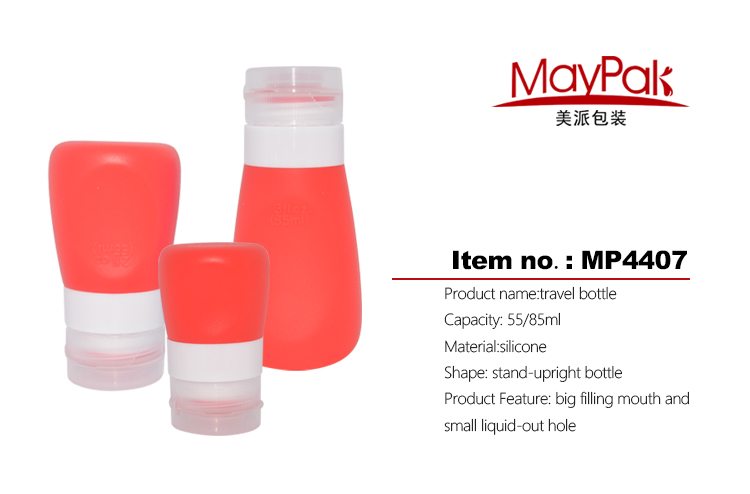 silicone travel bottle