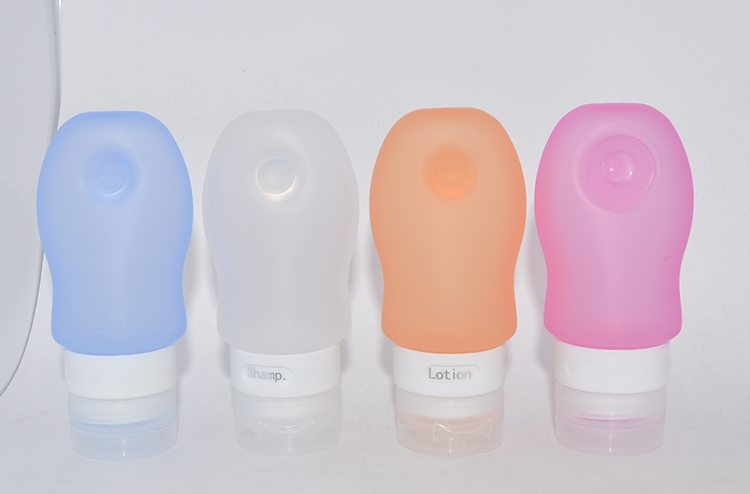 silicone shampoo bottle