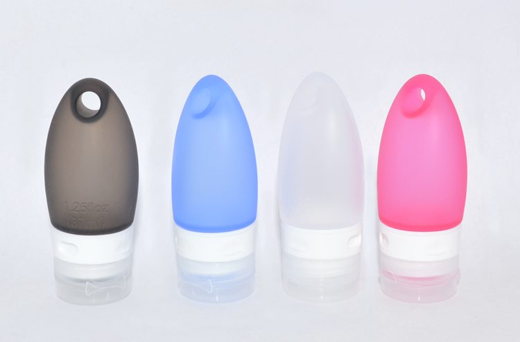 empty silicone bottle for cosmetics