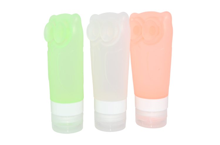 empty foldable silicone bottle 