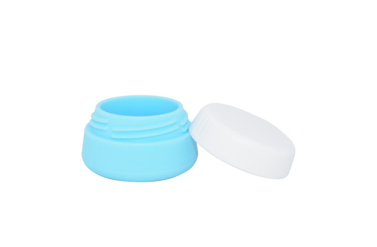 Round Small Silicone Jar