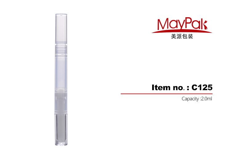 Plastic Brush Tip Cosmetic Pen Factory