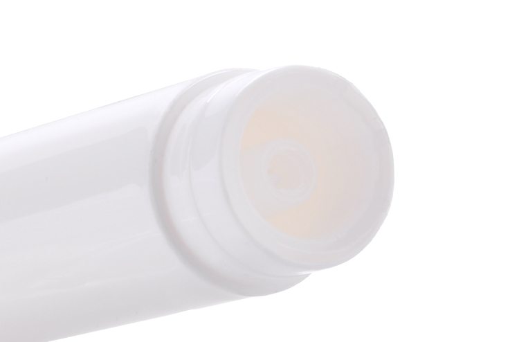 empty plastic lip balm container