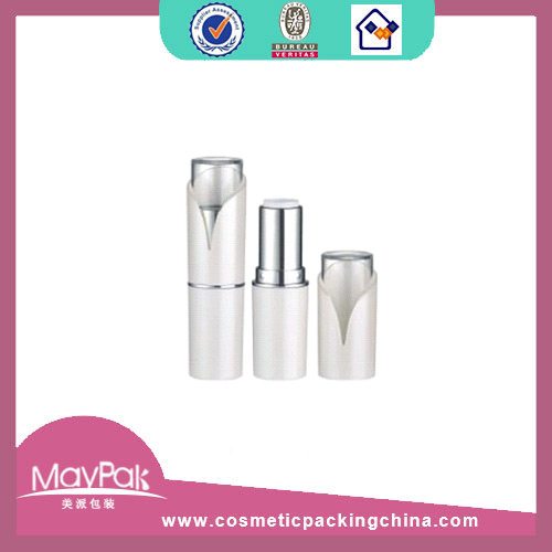 cosmetic white lipstick container tube