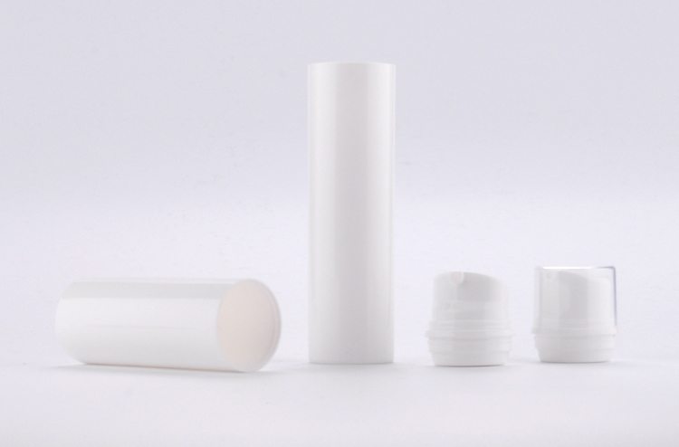 plastic airless cosmetic bottle