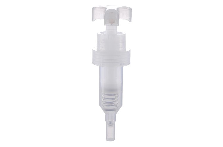 Plastic soap dispenser pump