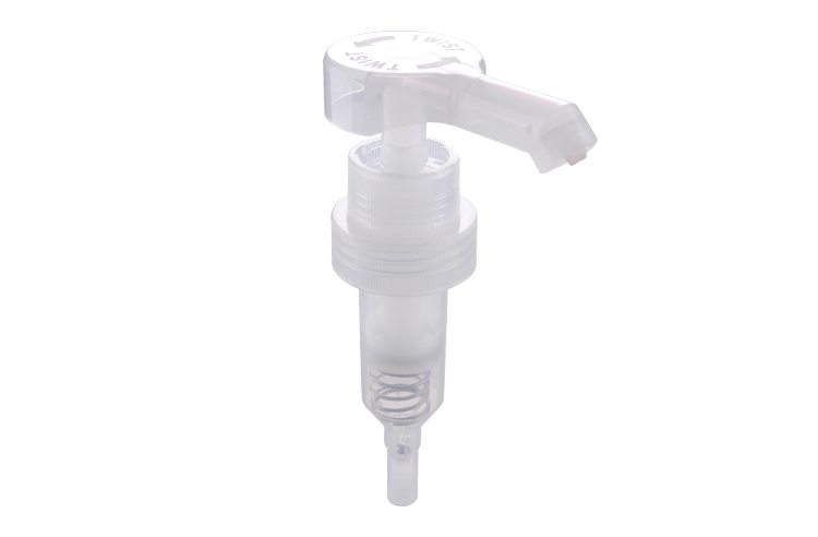 Plastic soap dispenser pump