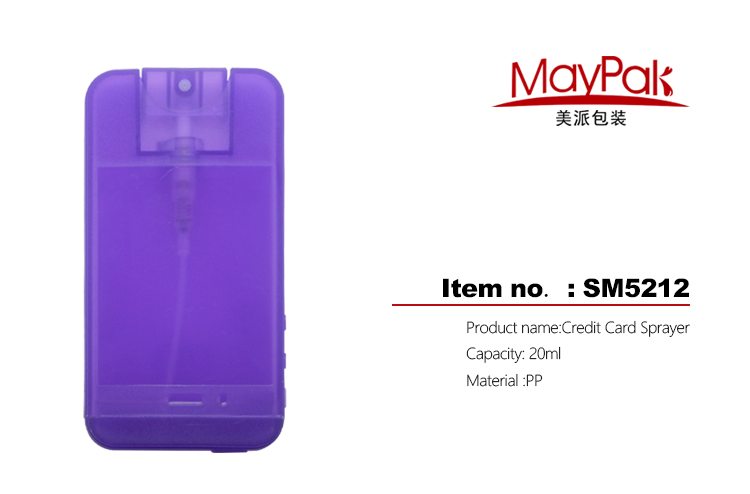 Travel Carried Packing bottle Purple Sprayer Pumps