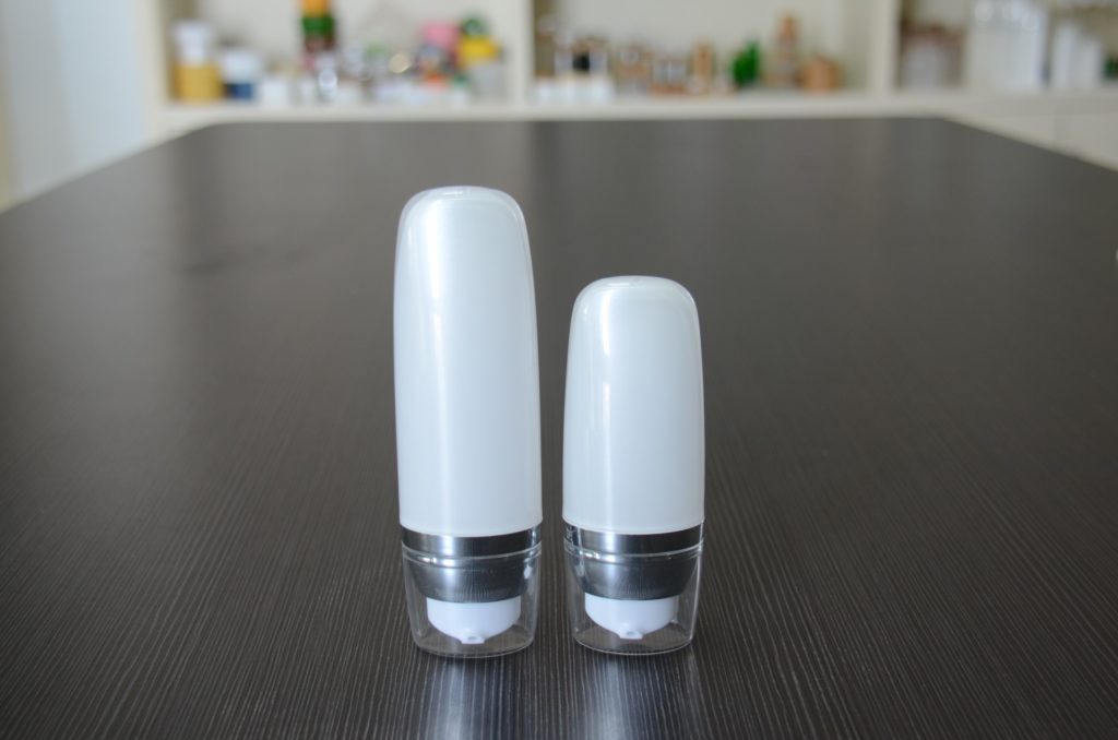 airless tube bottle