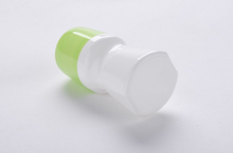 Plastic empty deodorant sticks bottle