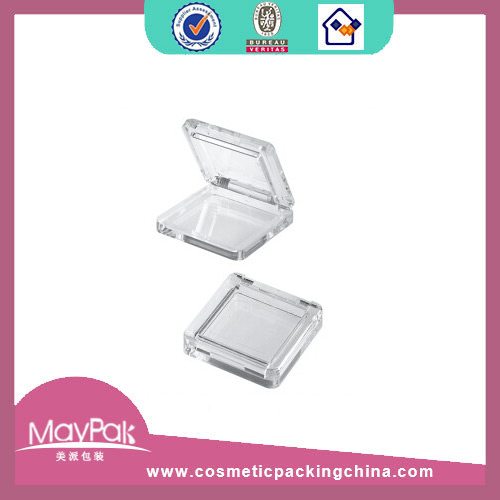 cosmetic plastic eye shadow container