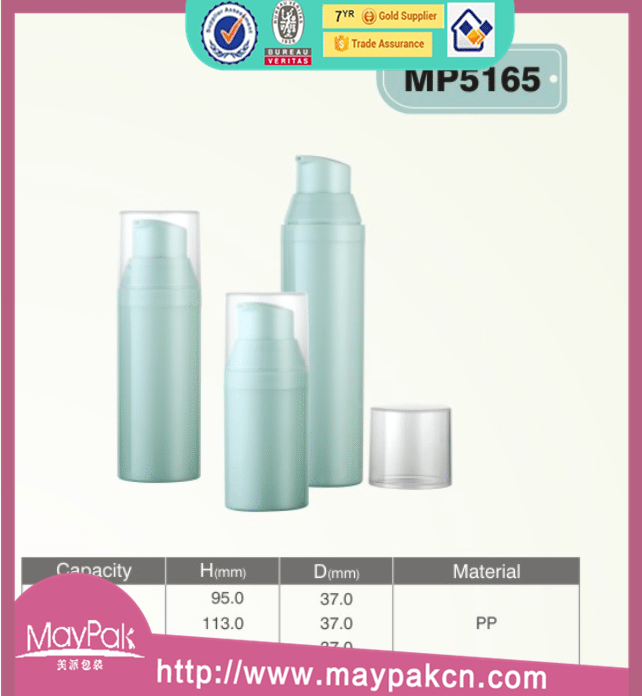 80ml PP airless cosmetic bottles