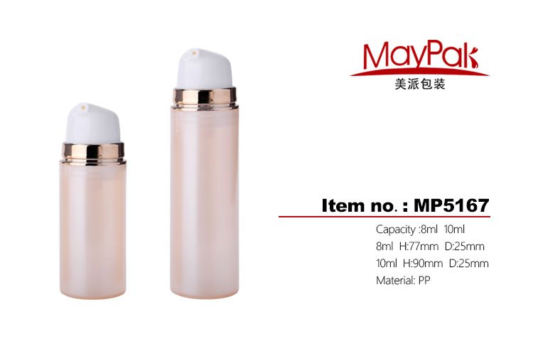 mini PP plastic airless bottle