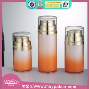 skin care acrylic airless water bottle