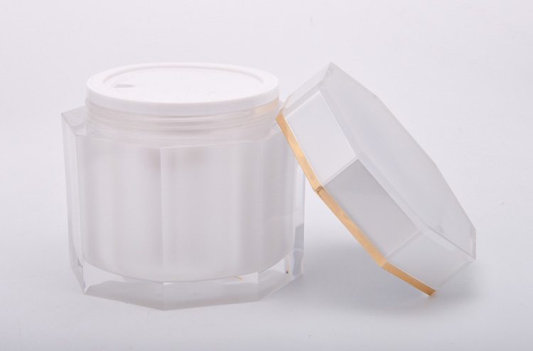 Octagon Cream Jar factory