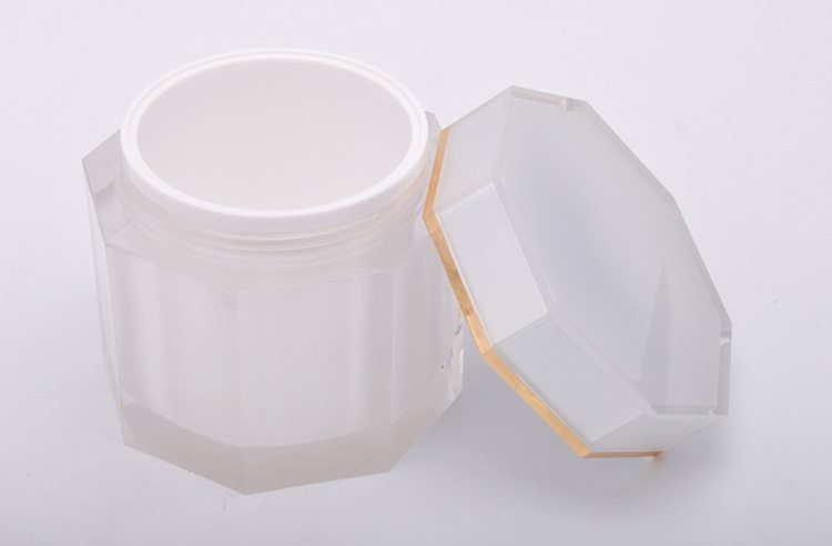 Octagon Cream Jar