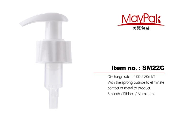 Aluminum Comfortable Ribbed Dispenser for Bottles- Maypak