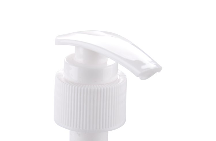 Ribbed White Shower Foam Heads