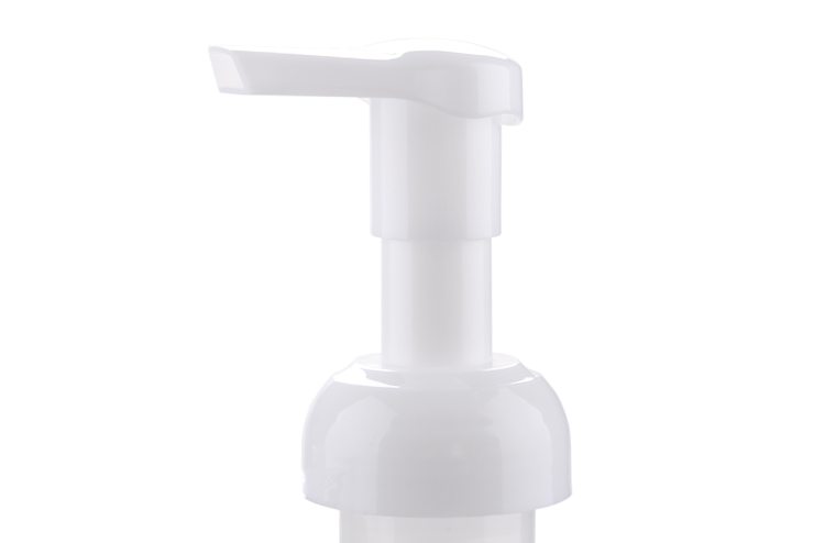 White Plastic Foam Bottle Pump