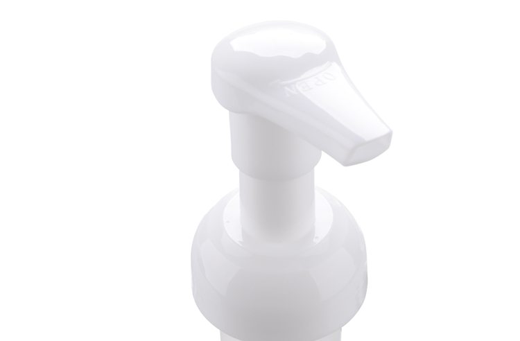 White Plastic Foam Bottle Pump