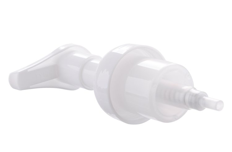 White Plastic Foam Bottle Pump