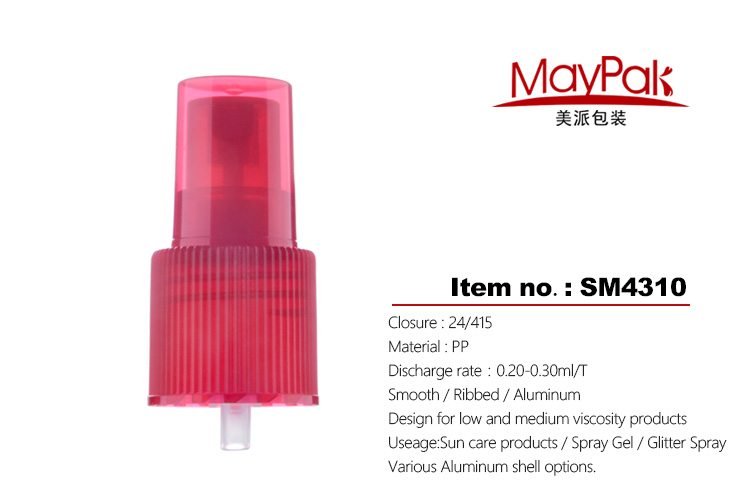 Plastic mist sprayer parts