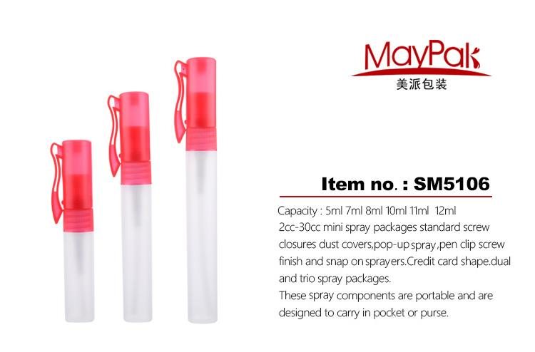 Mini sprayer bottle plastic perfume pen factory