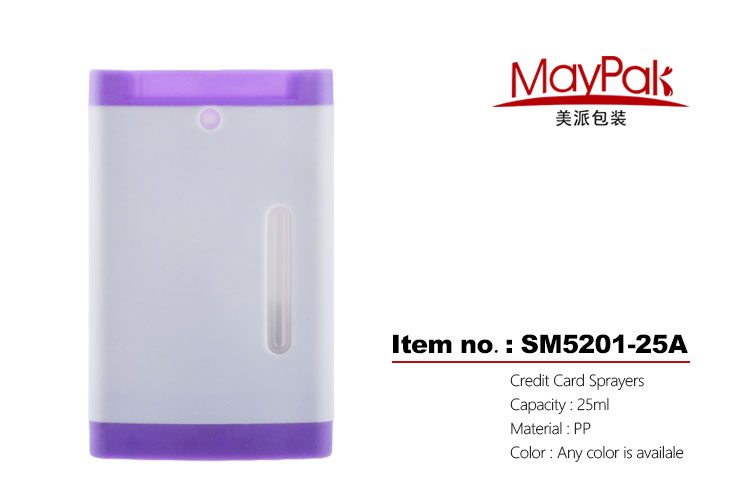 25ml credit card sprayers pocketable