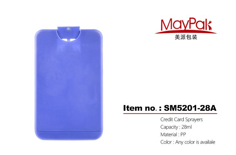 28ml credit card sprayers pocketable