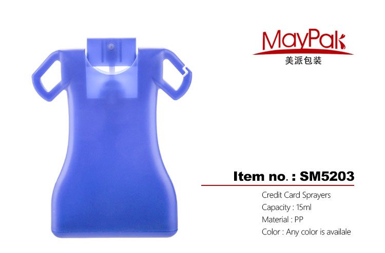 15ml portable credit card sprayers factory