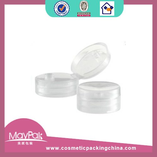 Plastic transparent flip cap