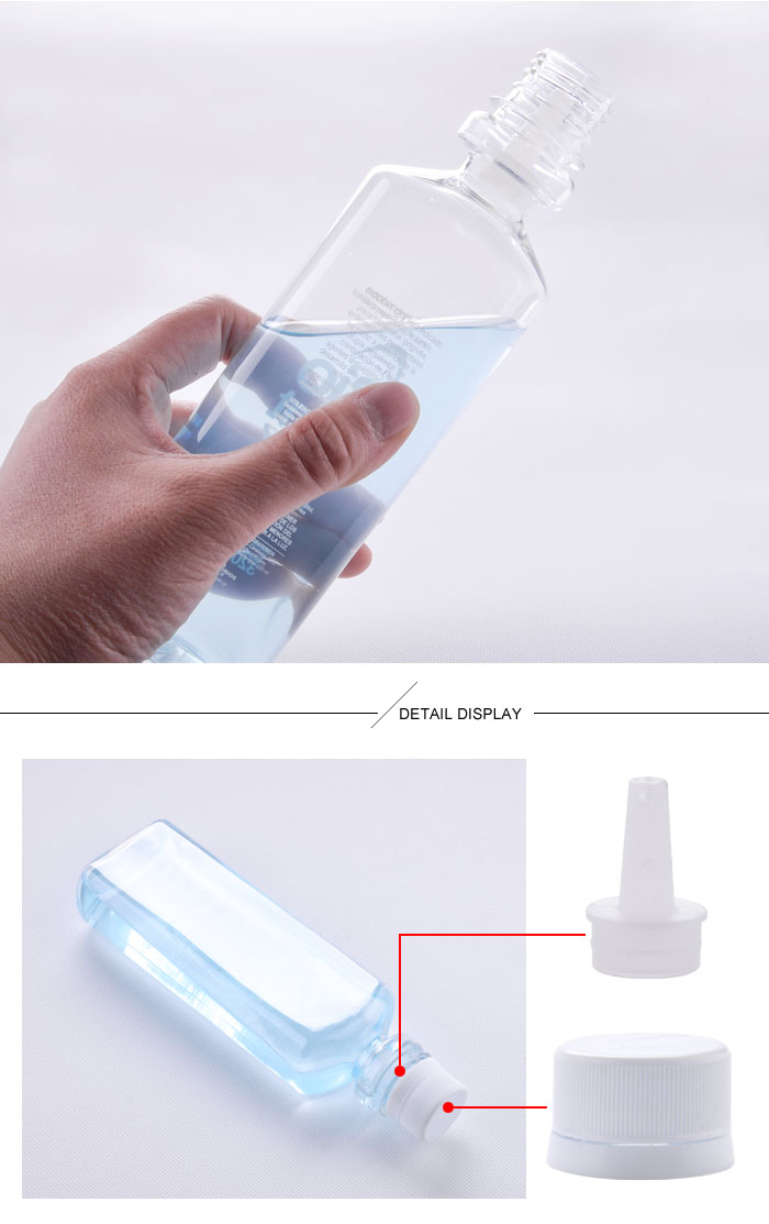 350ml PET mouth wash bottle