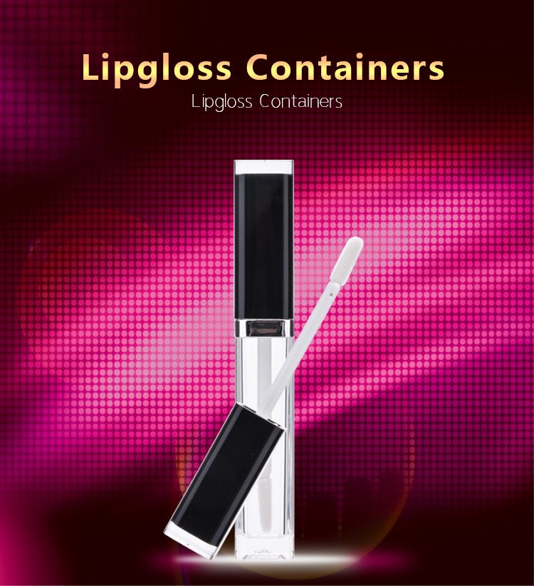 wholesale clear empty lipgloss case