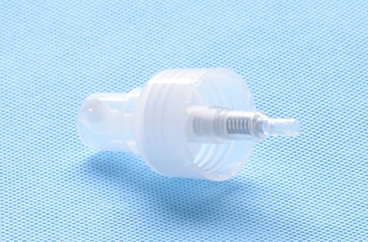 Plastic mist sprayer gel pump