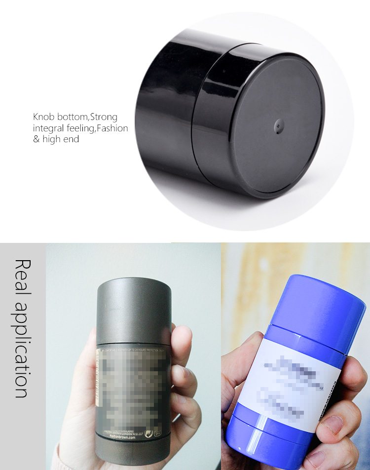 Plastic empty deodorant containers wholesale