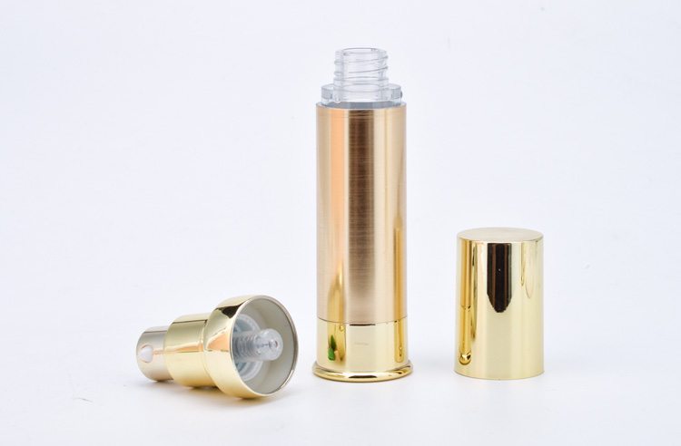 airless spray bottle with pump