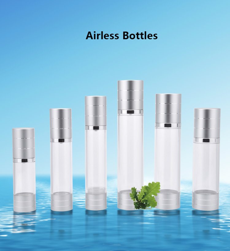 aluminum airless bottle for cosmetics