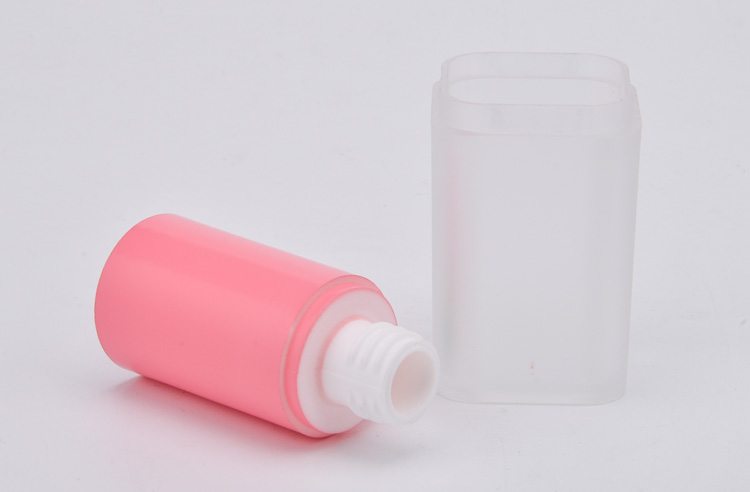 square cosmetic airless bottle