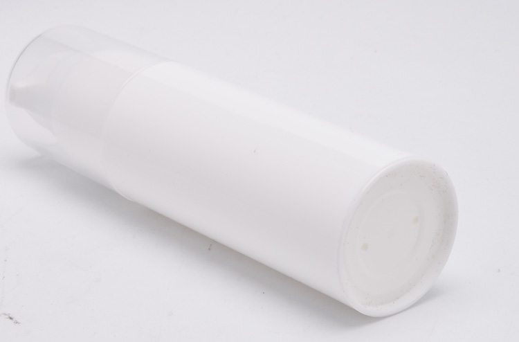 PP white body airless cream bottle
