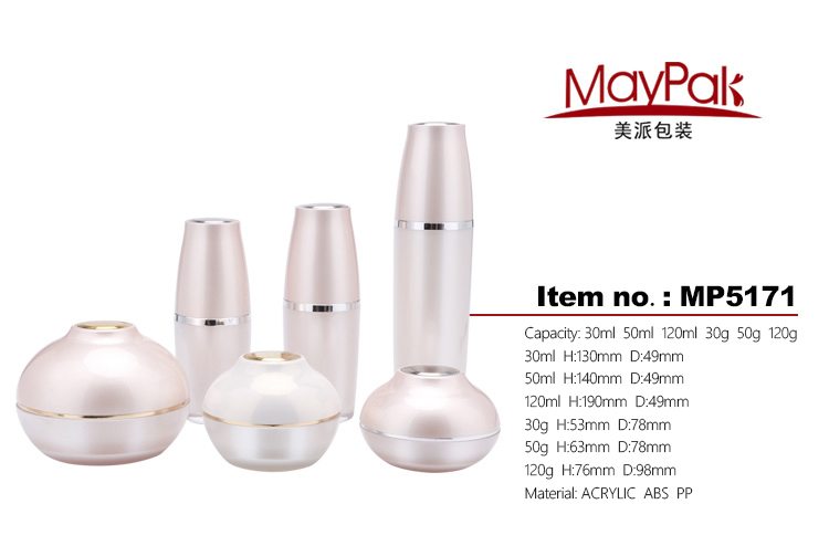 120ml large capacity cream airless bottle