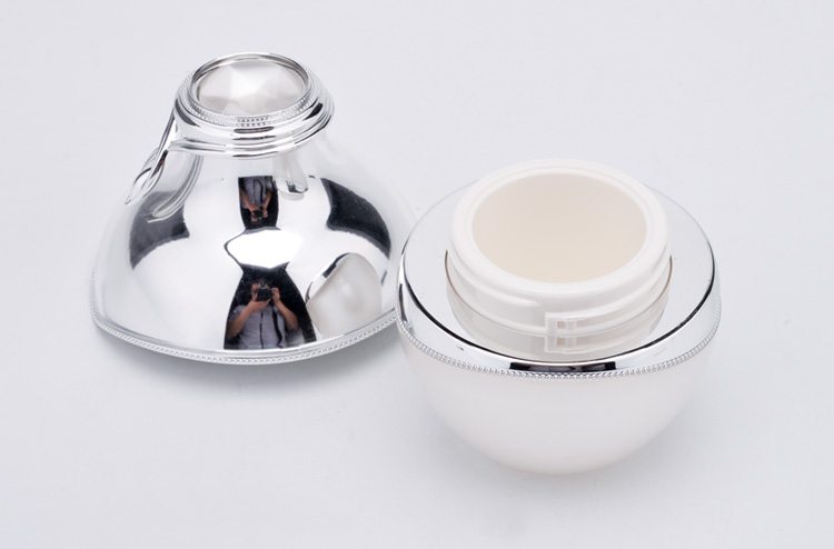 luxury double wall face cream jars