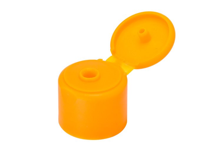 Plastic flip top lid