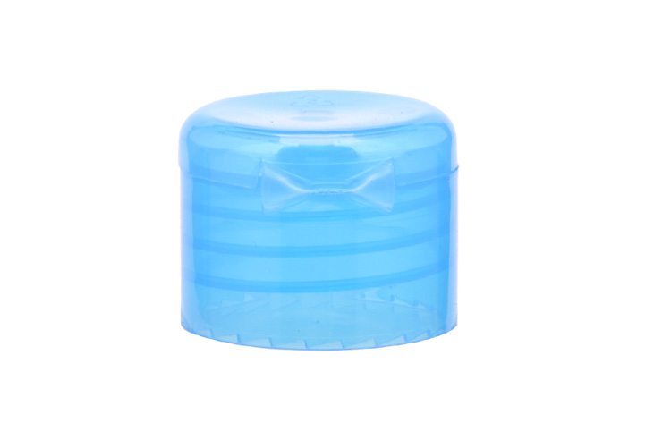 Smooth plastic bottle cap