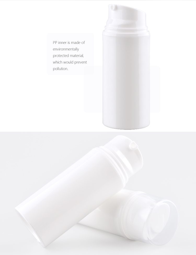 skin care pump cosmetic airless bottle