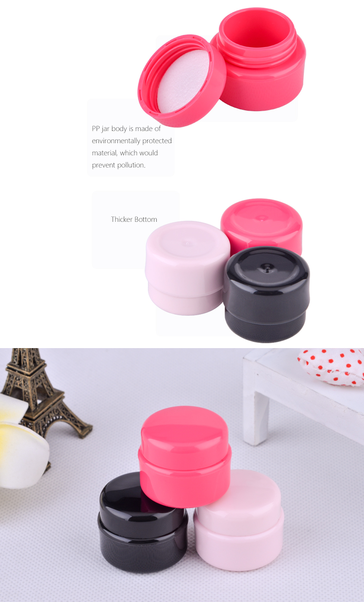 5g Cute Cosmetic Plastic Jar