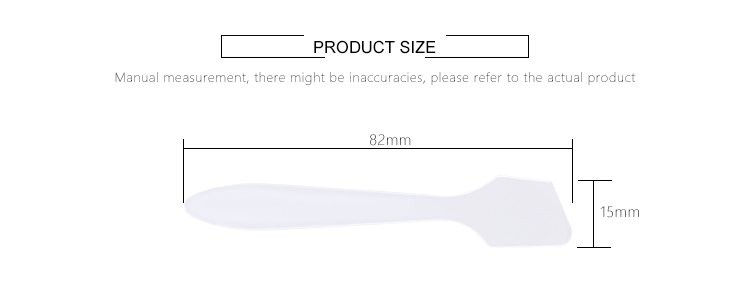 plastic cosmetic spoon