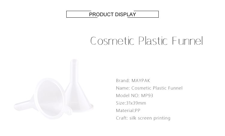 Perfume Plastic Funnel
