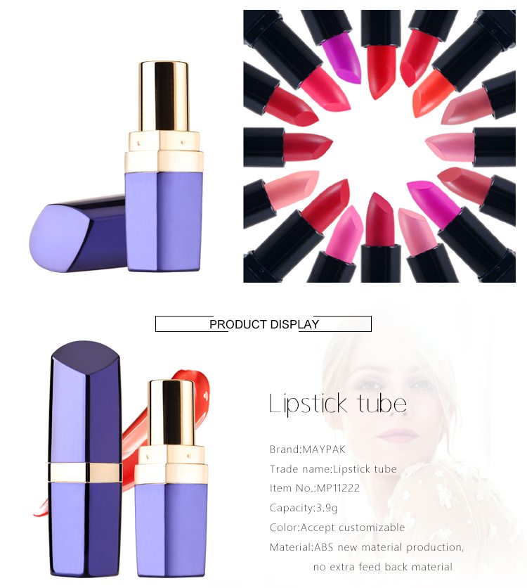 Plastic Lipstick Tube Packaging