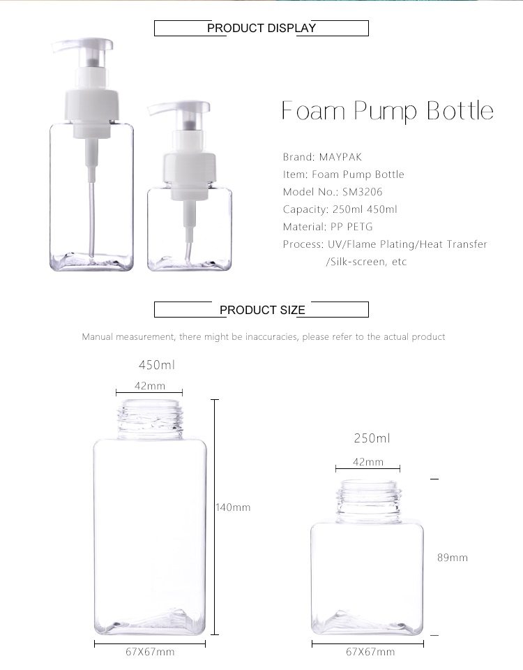 Facial Airless Cleanser Bottles