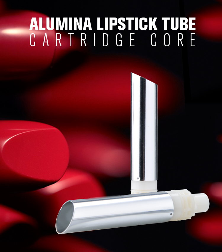 plastic cosmetic lipstick container cartridge core